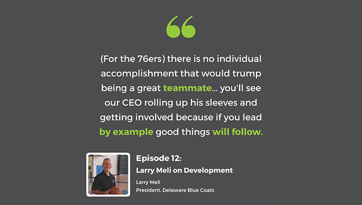 Larry Meli on Development